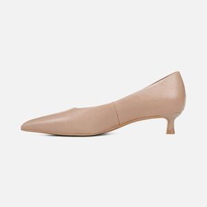 STEVE MADDEN NATHALIA KITTEN HEEL POINT TOE PUMPS NUDE PATENT NWT SZ 8